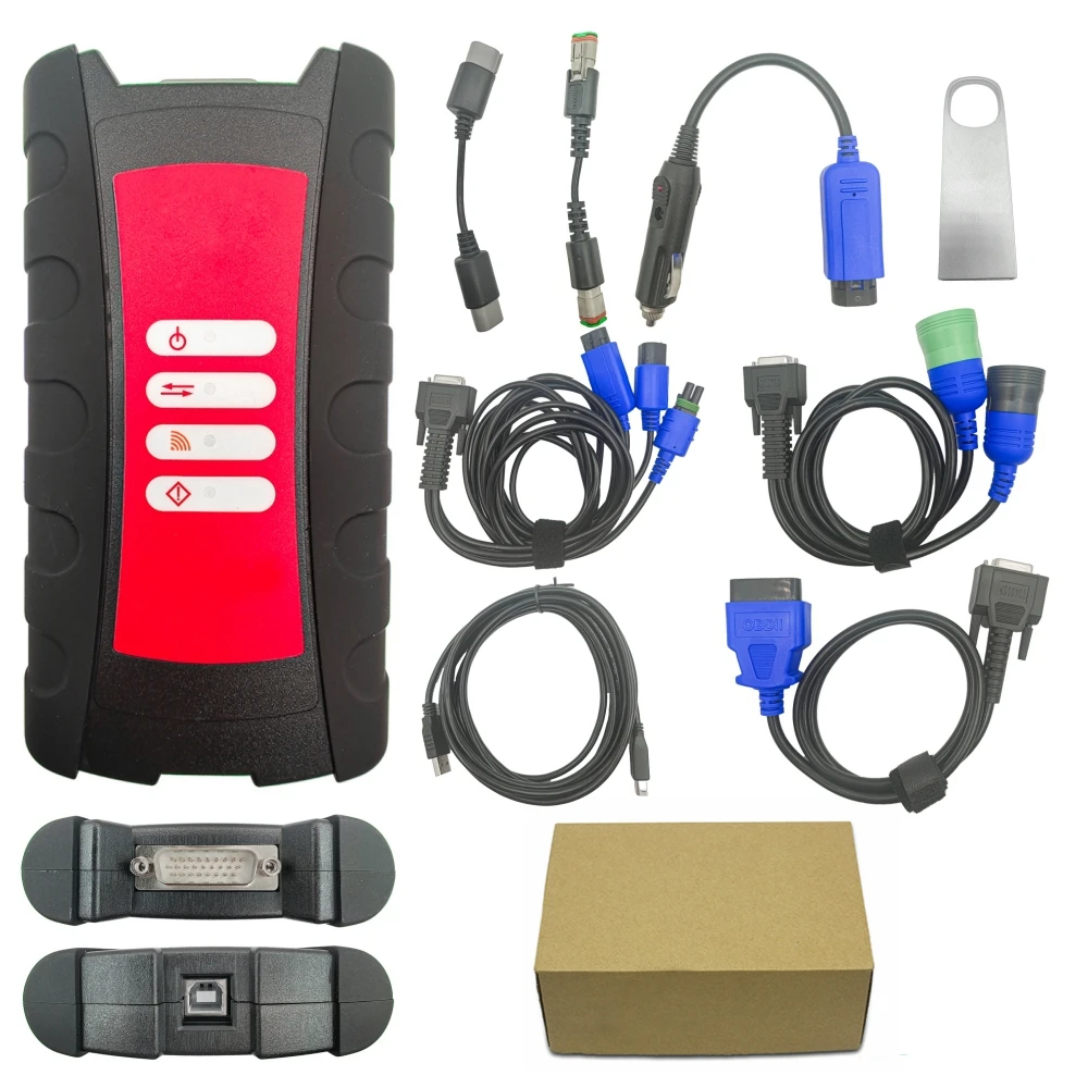 For Truck for Cummins Diagnostic Tool INLINE 7 Data Link Adapter With Cummins Insite V8.7 Software