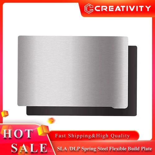 Placa de construcción Flexible de acero SLA /DLP, Base magnética para impresora 3D Photon/S/X/Mono SE/X/ElegooMars/Pro/2Pro/LD-002H