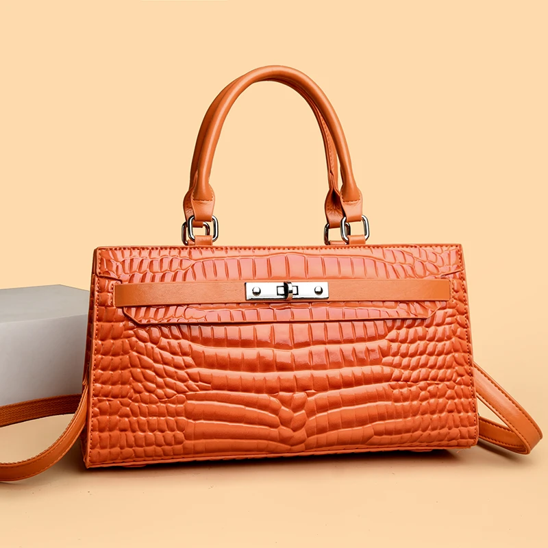 

Unique Vintage Inspired Messenger Bag For Women, Minimalist Crossbody Leather Purse With Luxury Hardware And Card Slots