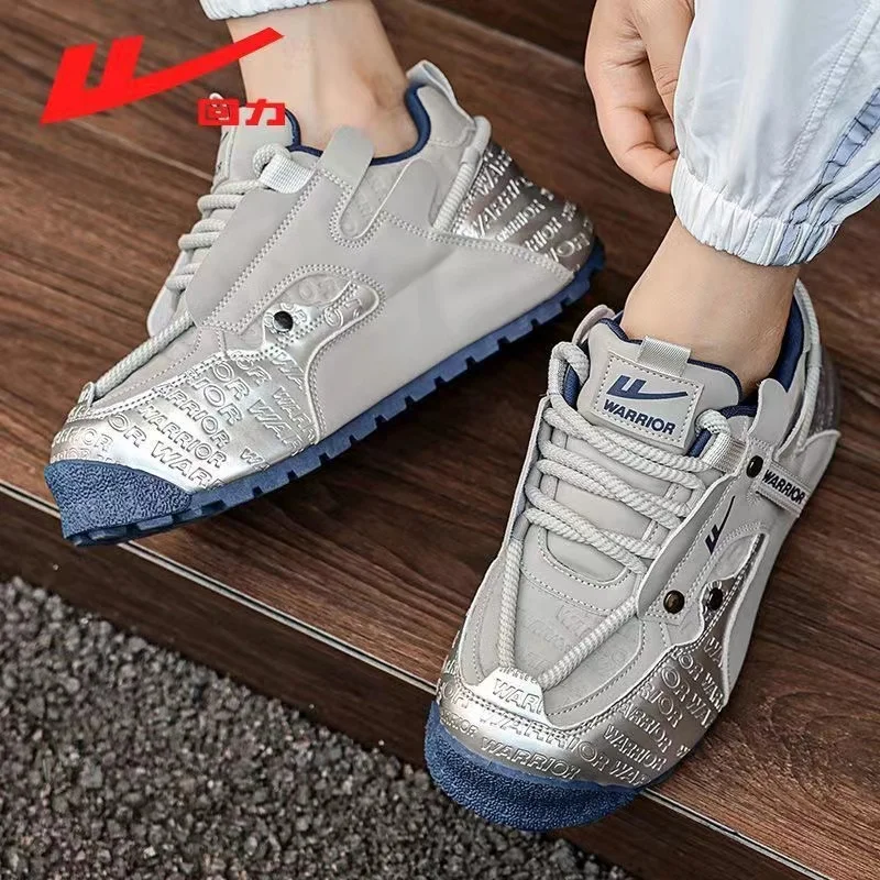 Warrior Luxury Brand Men's Shoe Knurling Design Lace-up Heightening Casual Sneakers Trend Basketball Shoes High Quality Trainers - Image 5