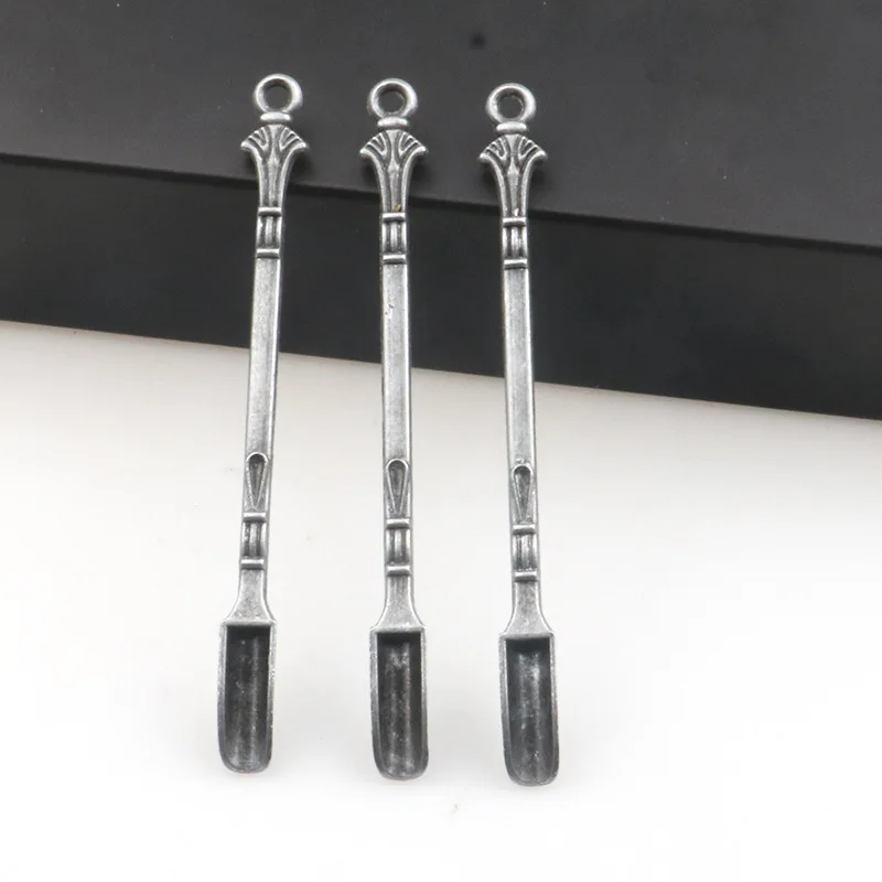 3 قطعة ملعقة صغيرة لمسحوق التبغ عشب الطب قياس ملعقة معدنية مجرفة صغيرة اكسسوارات الدخان