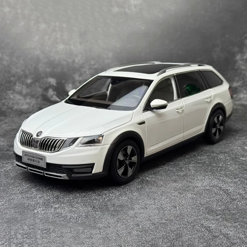 Original 1:18 Mingrui wagon SKODA OCTAVIA alloy car model +small gift