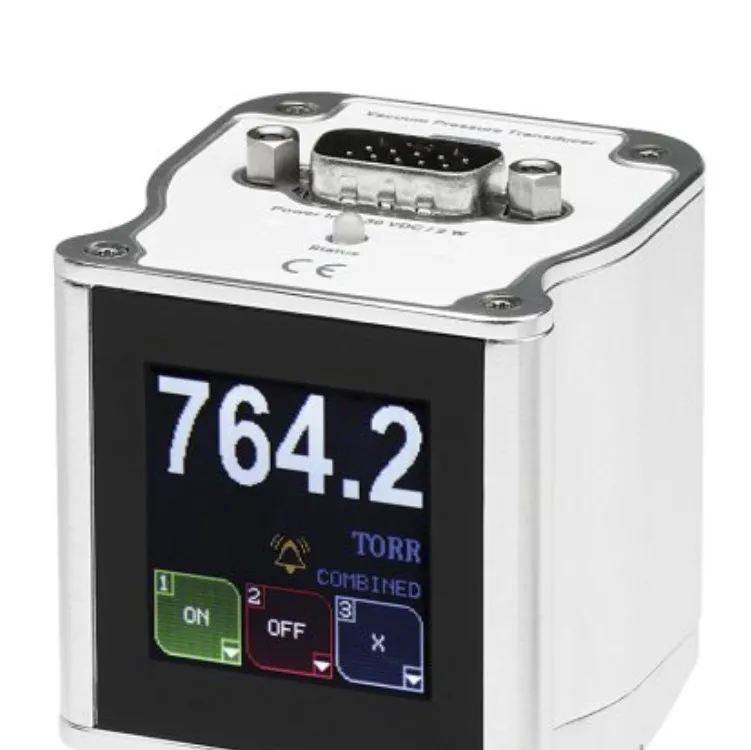 Transdutor de vácuo Loadlock MKS MicroPirani-Piezo Display NW16 ISO-KF RS485