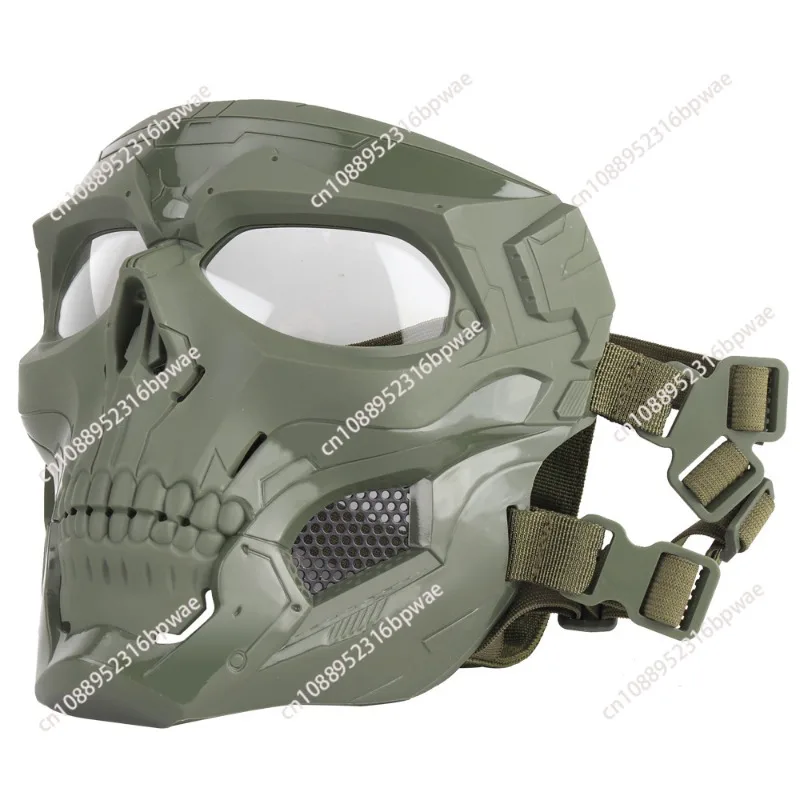 Skull tactical protective mask, outdoor riding personalized sand mask