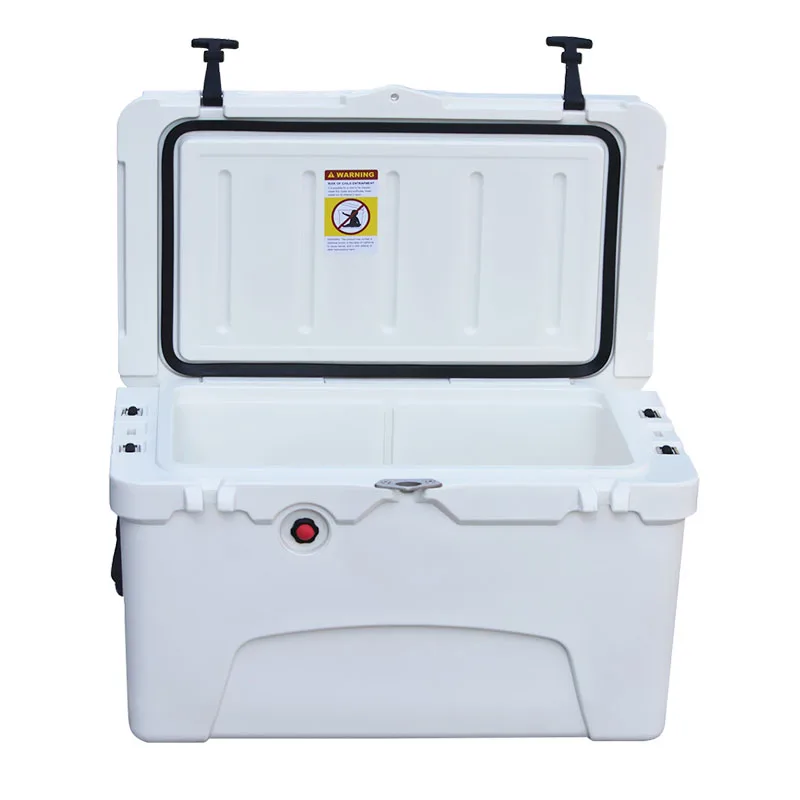 

Hot Sales Picnic Beverages Hard Sided Cooler Box for Camping 45QT Cooler Box Meat Cooler Box Car Refrigerator