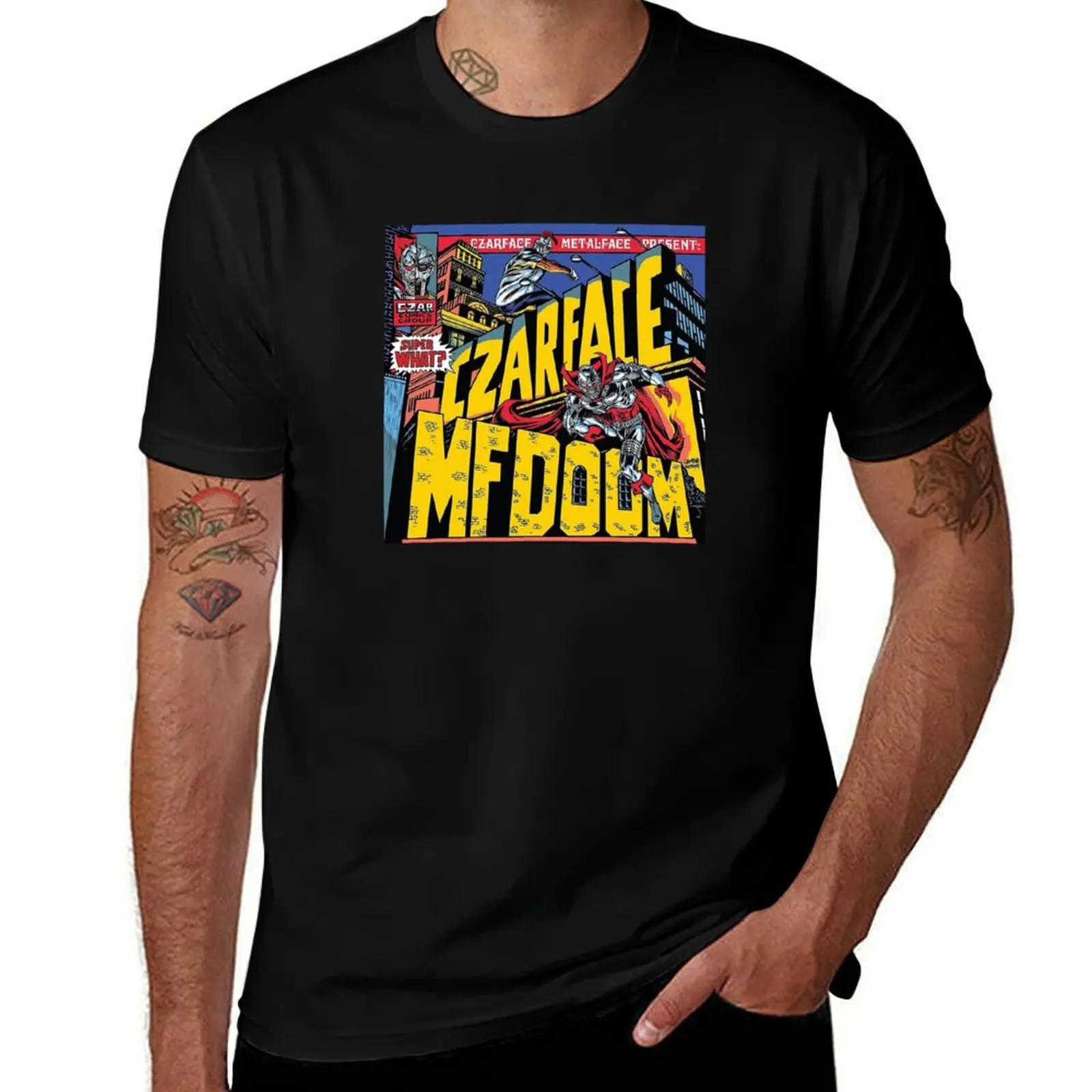 Czarface Comics Group T-Shirt Holiday Casual Short Sleeve Top T-Shirt