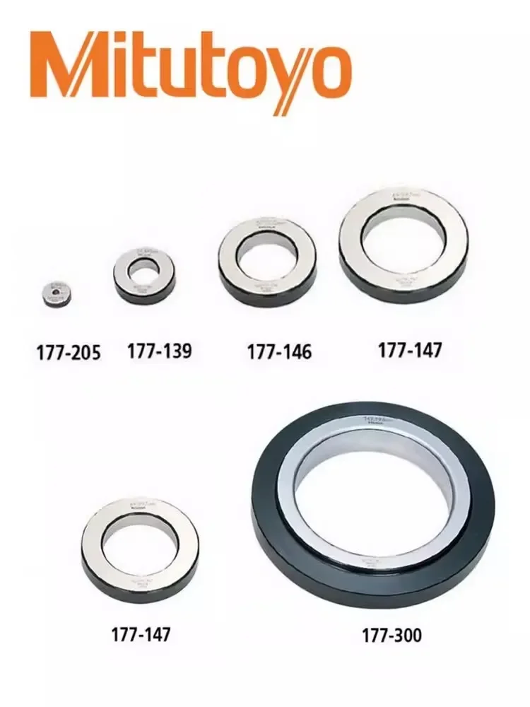 Mitutoyo Steel Setting Rings for Inside Micrometers and Bore Gauges 177-125/126/139/146/177/284/286/288/290/314