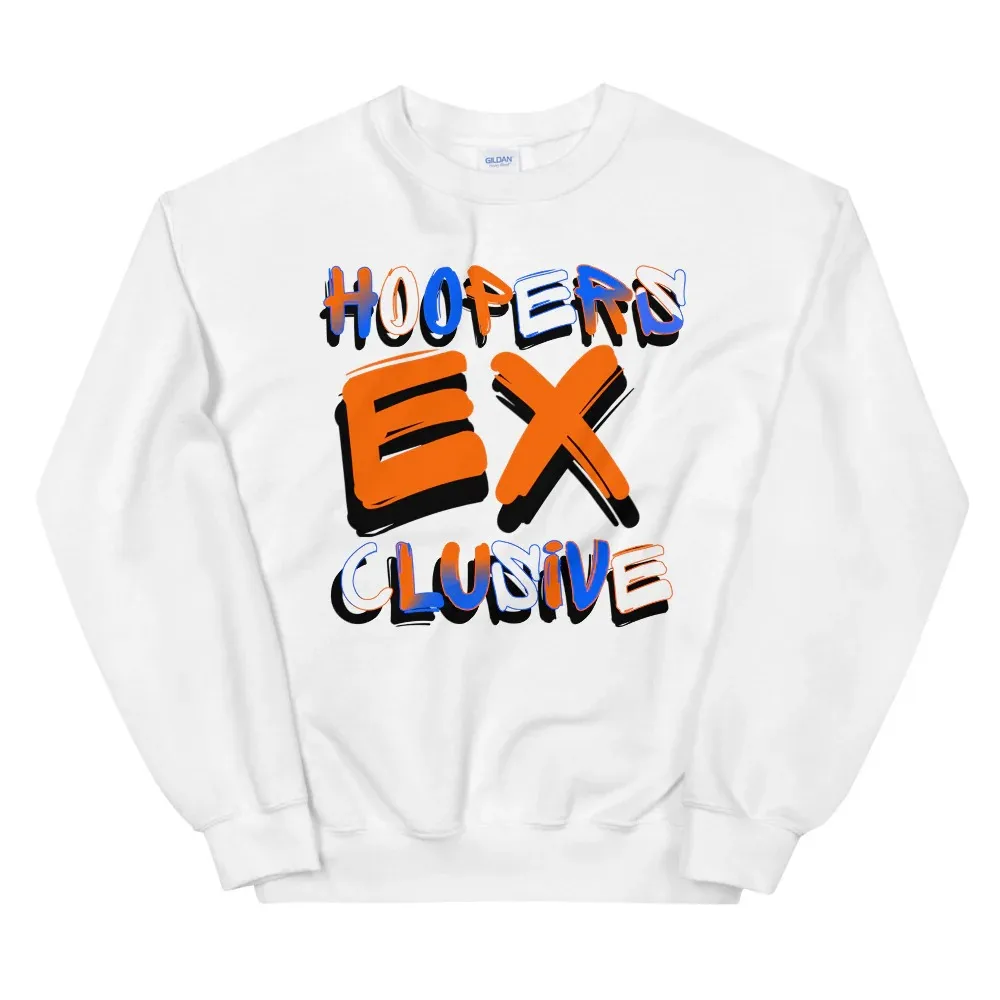 

Autumn and Winter Style Basketball - Themed Sweatshirt, "Hoopers Exclusive" Graphic for A Trendy Look