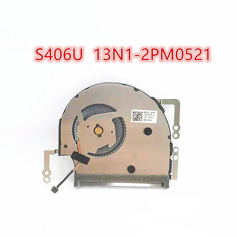 New Original Laptop CPU Cooling Fan For ASUS S406U V406U Fan ND55C45-17C02 13N1-2PM0521 13NB0FX0M02211 DC5V 0.50A