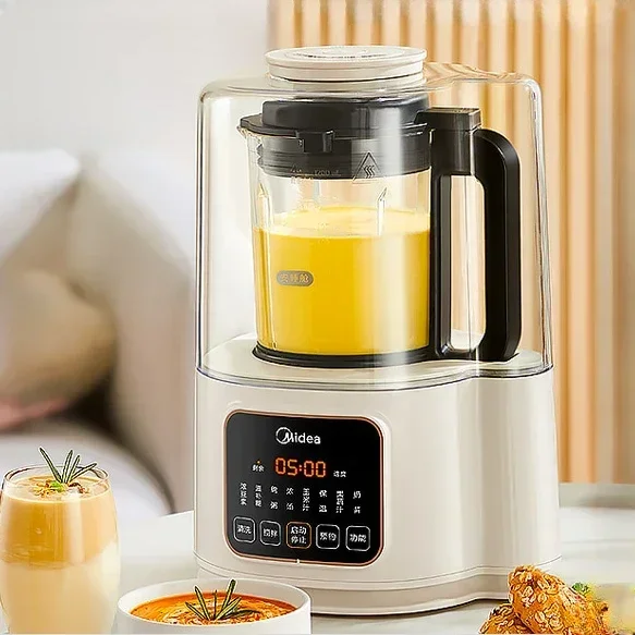 Midea Wall-Breaking Machine. Soy milk maker & more. Household, fully automatic. Small, multi-functional. For cooking & juicing
