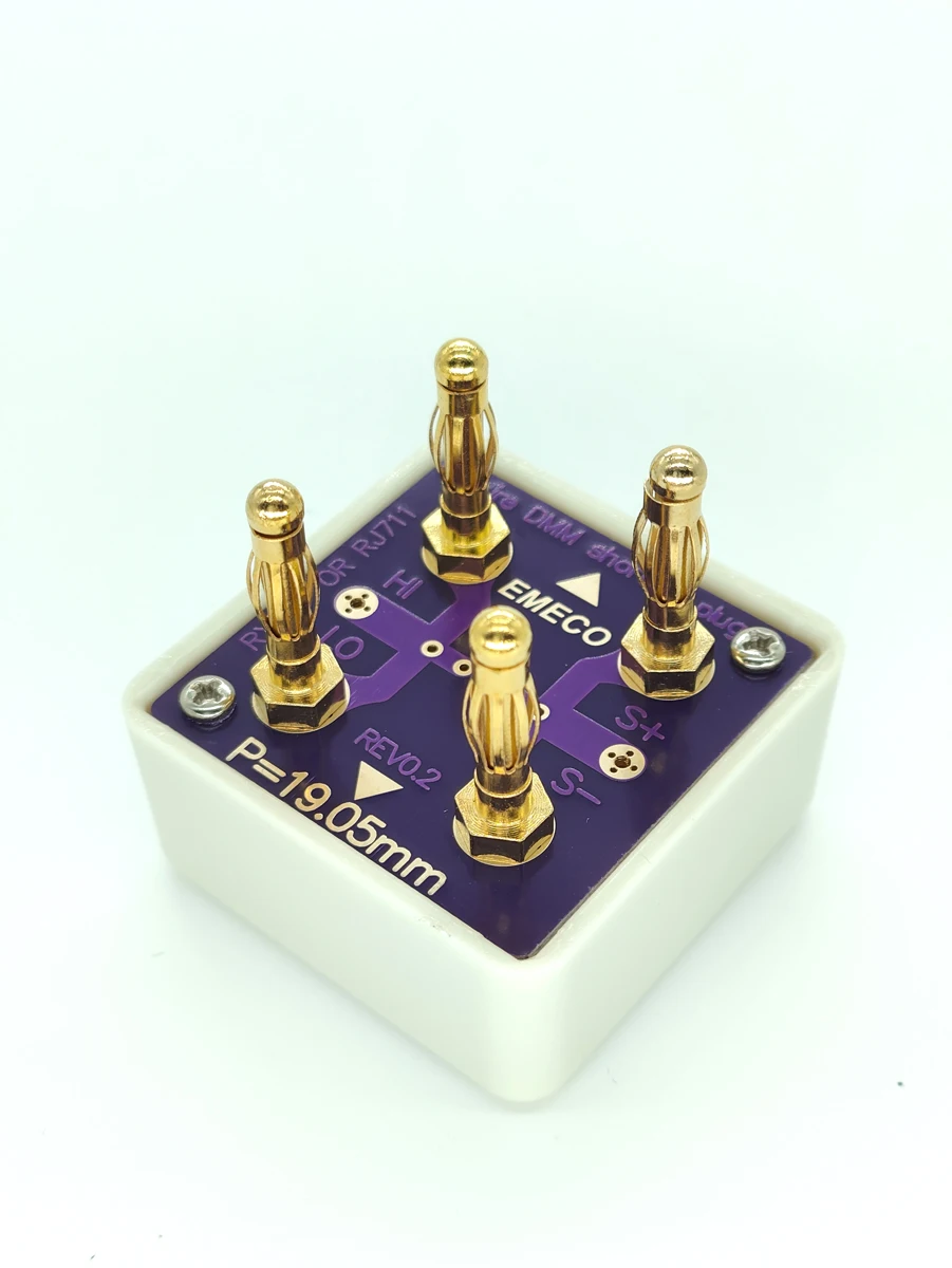 Strumento di verifica multimetro di calibrazione standard con spina corta a 4 fili Spina di cortocircuito DMM Modello 8610/8620 Vendita di