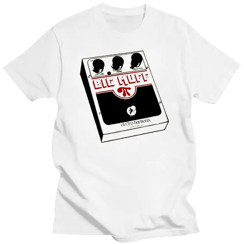 Guitar Pedal Effect Big Muff Shoegaze - SCREEN PRINTED T-SHIRT Men T Shirt