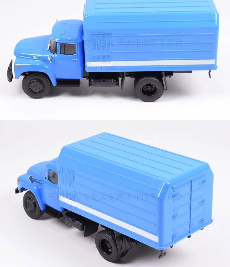 

Литой под давлением масштаб 1:43 Советский русский сплав LUMZ-890B (130) Модель автомобиля с охлаждающим грузовиком Коллекционный подарок Сувенирный дисплей Орнамент