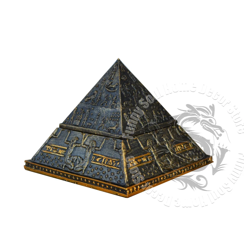 Pharaoh Khufu Pyramid Model Egypt Architecture Model Historic Egypt Landmark Replica Souvenir Gift Home Office Display Decor - Image 6
