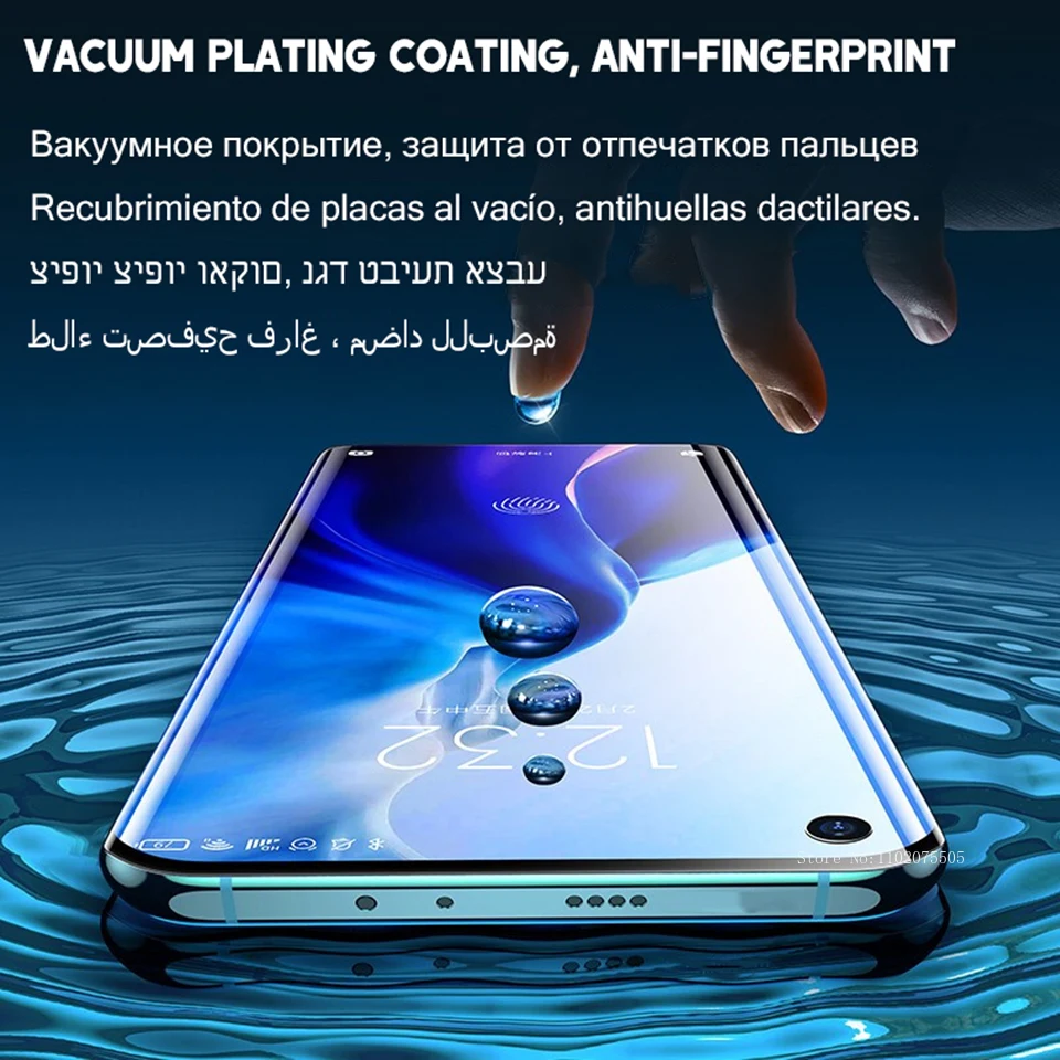 2Pcs Hydrogel Film on the Screen Protector For Xiaomi Poco X3 X4 Nfc F3 M3 M4 Pro Screen Protector For Mi 12 12s Ultra Lite 11T