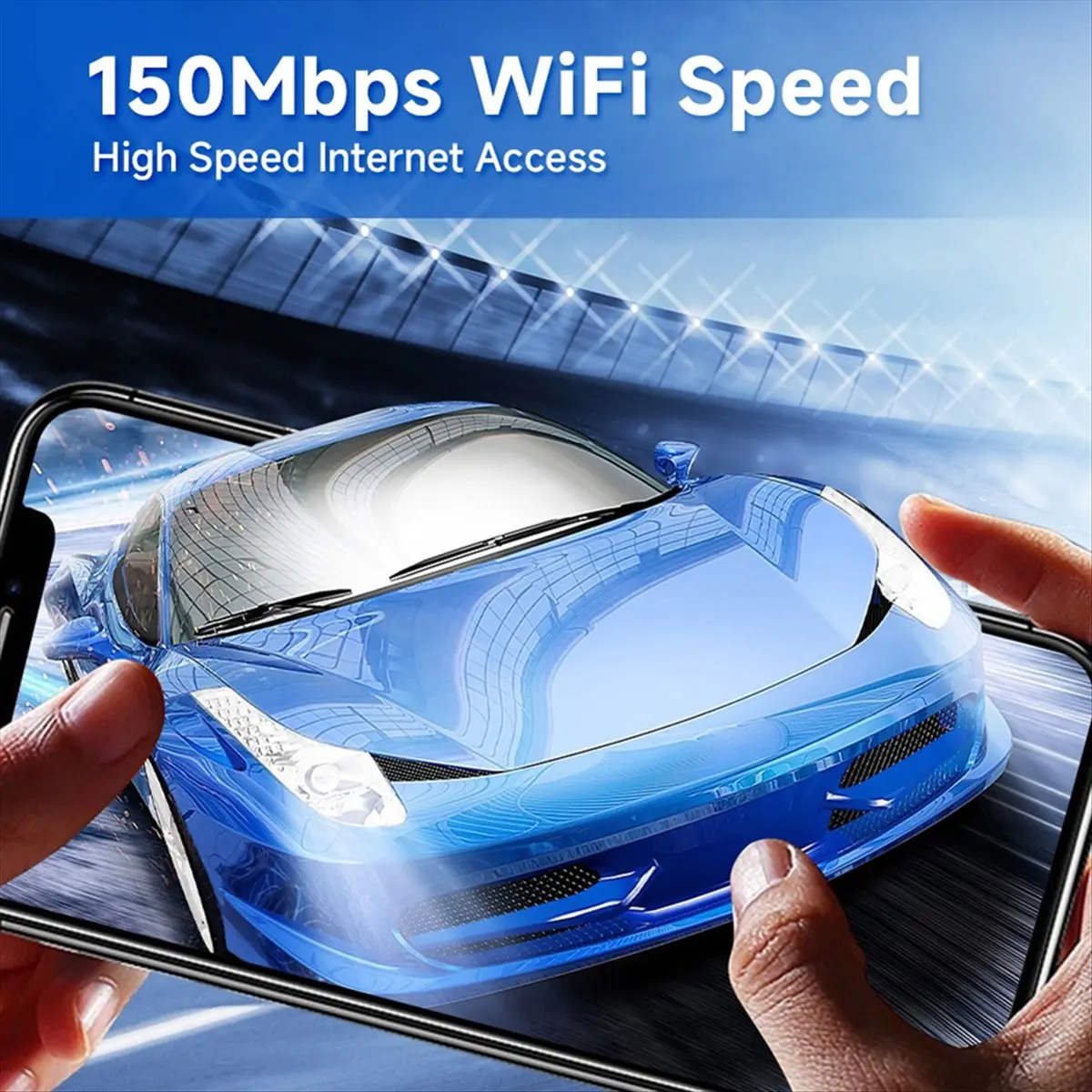 4G Lte Router Wireless Wifi Portable Modem Mini Outdoor Hotspot Pocket Mifi 150mbps Sim Card Slot Backup Power Bank