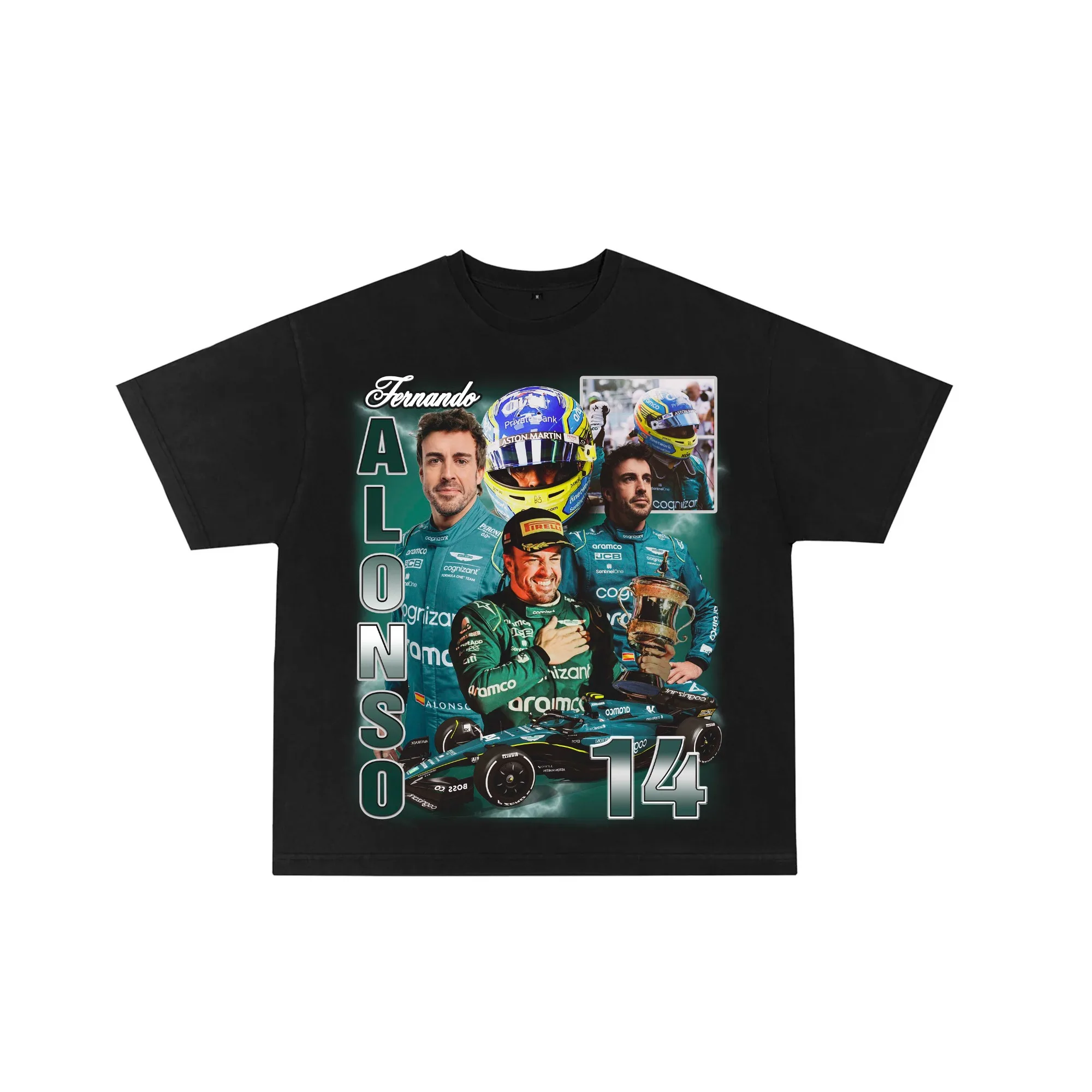 

Летние топы Fernando Alonso, мужские футболки, новые топы и футболки, хлопковая мужская одежда Y2k, винтажная одежда большого размера для тренажерного зала с графикой