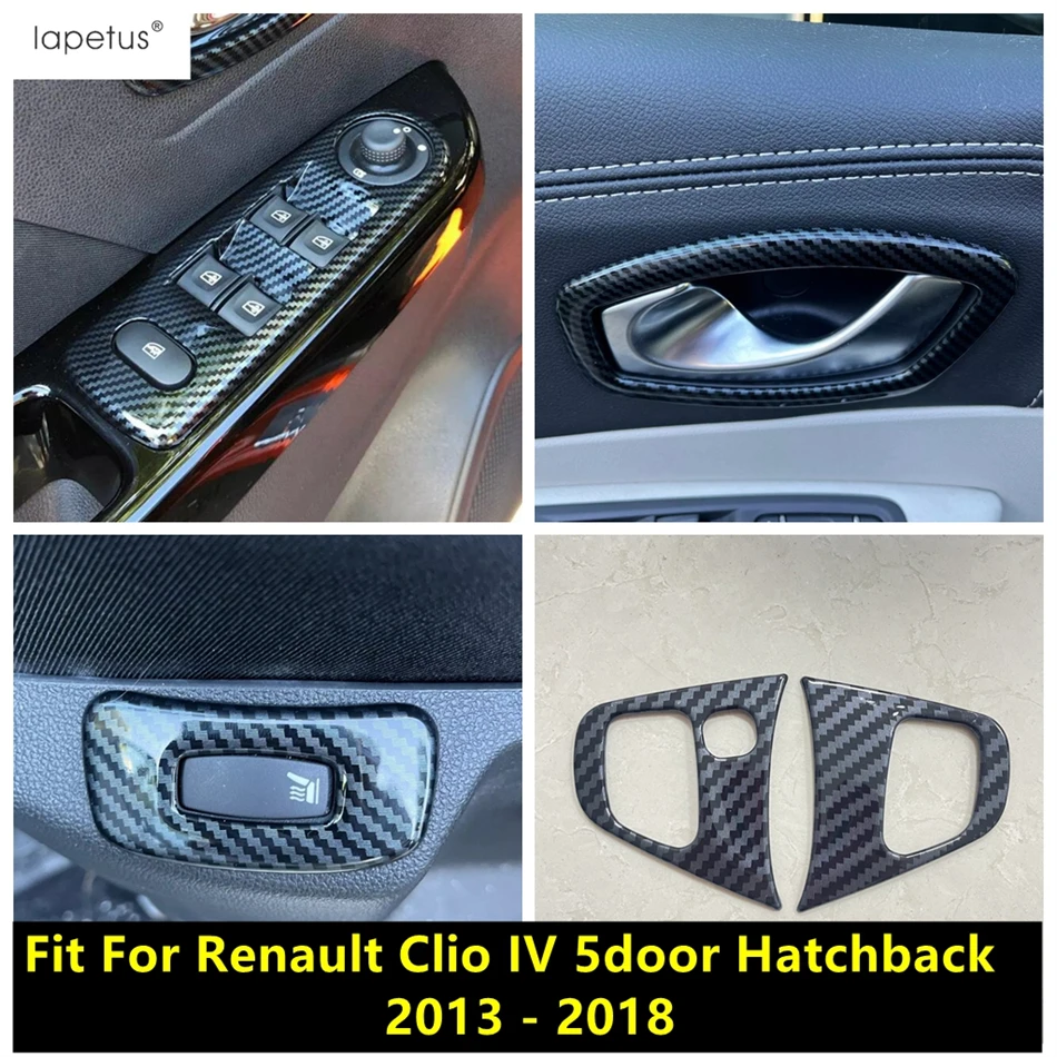 

Window Lift Panel / Handle Bowl / Steering Wheel Frame Cover Trim Accessories For Renault Clio IV 5door Hatchback 2013 - 2018