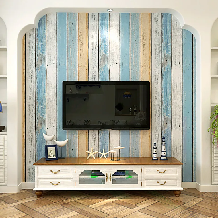 carta-da-parati-in-materiale-non-tessuto-in-stile-mediterraneo-con-strisce-verticali-blu-per-soggiorno-sfondo-tv-imitazione-venature-del-legno