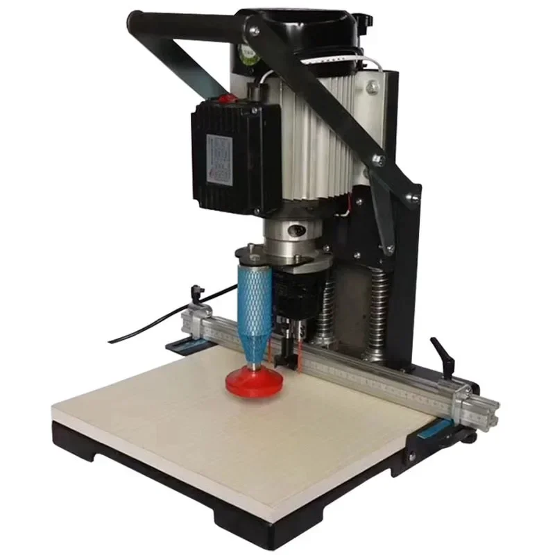 Vertical and Horizontal Woodworking Hinge Boring Machine (3-in-1 Boring Machine) – Single/Double-Head Hinge Boring Drill