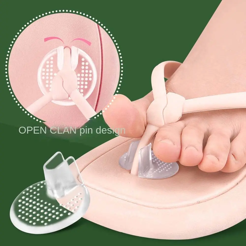 Suporte antepé flip-flops toe frente almofadas ferramentas de cuidados com os pés flip-flops almofadas guardas flip-flops almofada palmilhas proteção para os pés