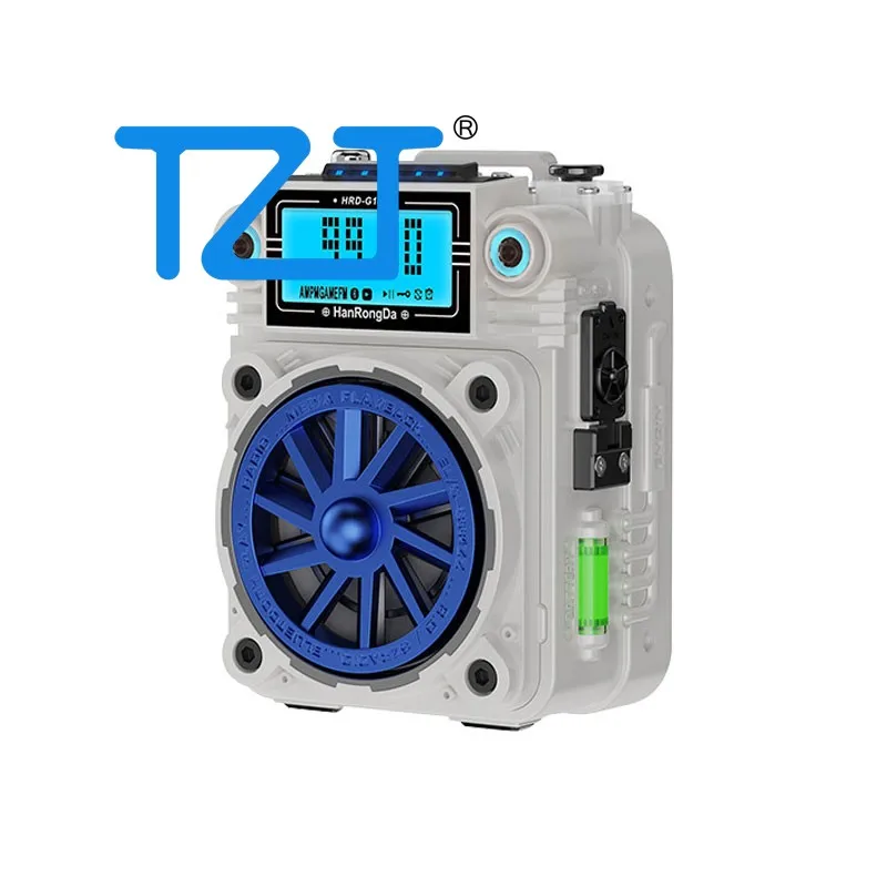 

TZT HRDG18 76-108MHz Portable FM Radio DSP Multifunctional Audio Speaker Support TF Card Play Mode