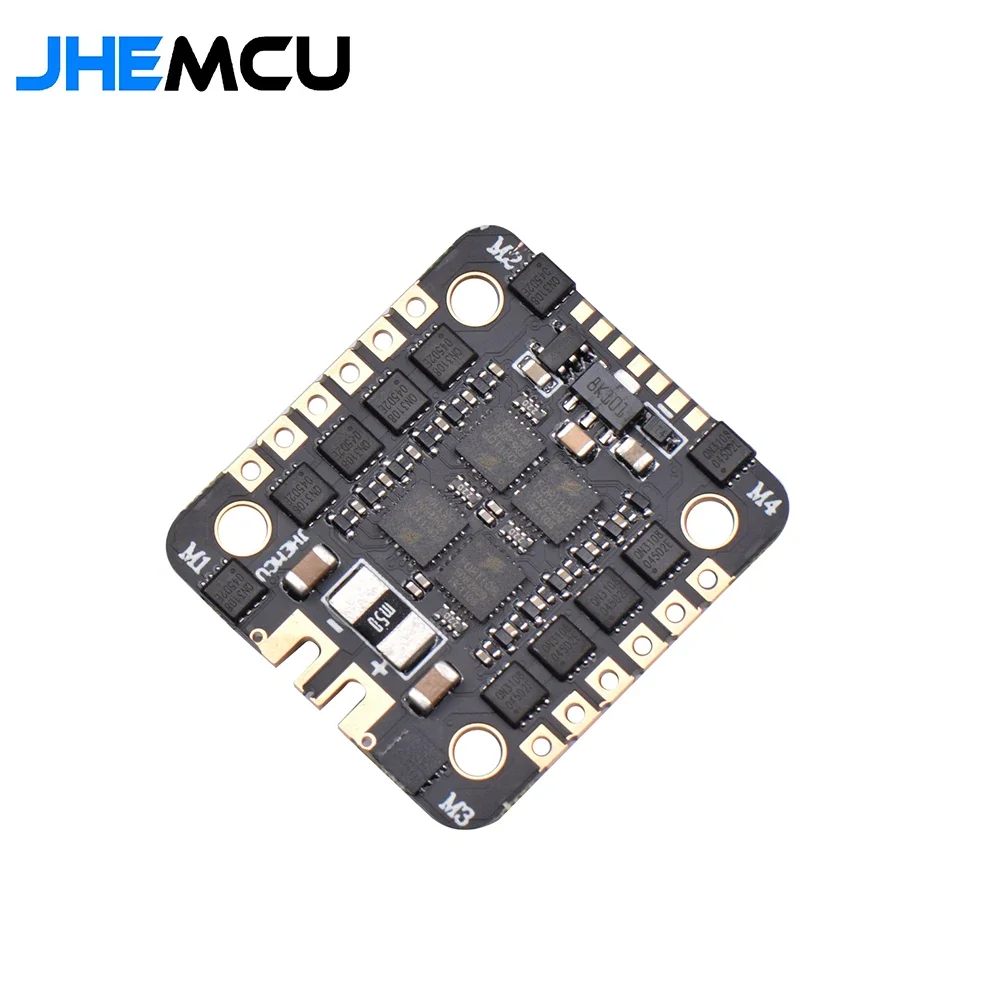 JHEMCU EM40A BLHELI_S 4in1 Brushless ESC 2-6S DShot600 Hole Distance 20mm / M3 for FPV Racing Freestyle Micro Drone