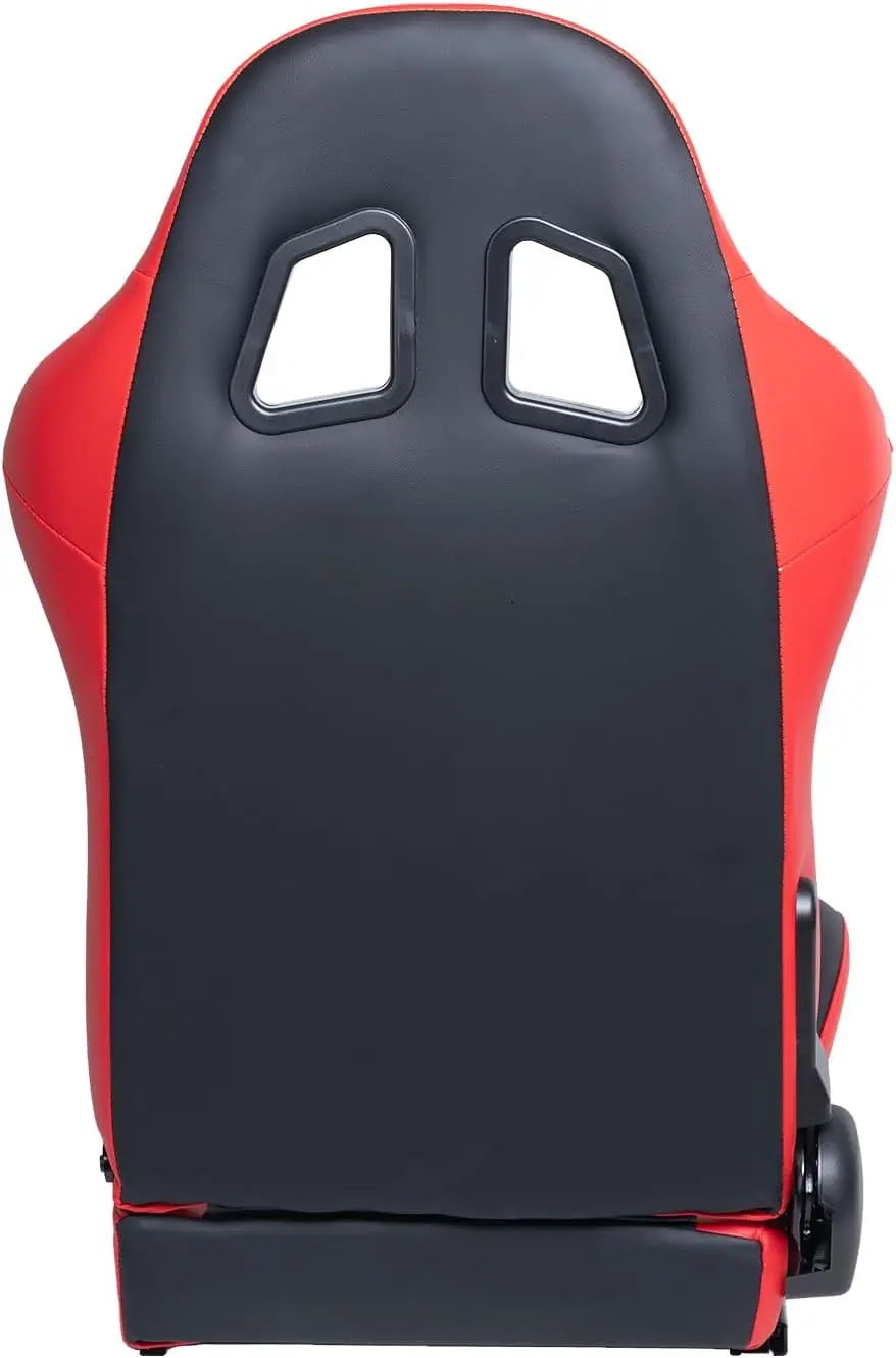 1001 Red Universal Vehicle Slider Simulator Gaming Station Adjustable Sim Bucket Racing Seats - view 3