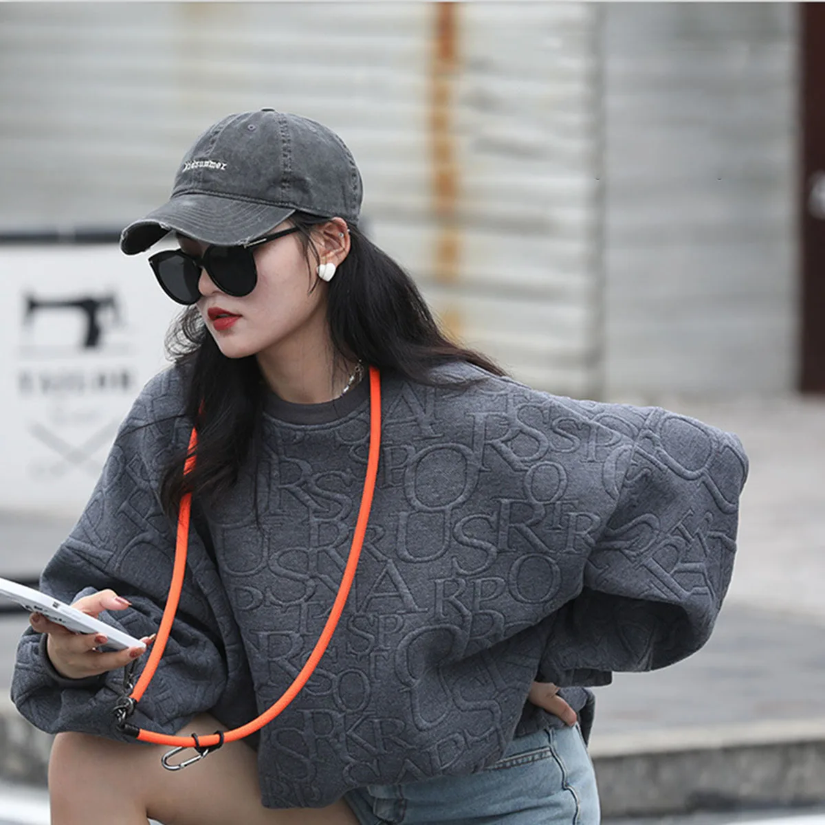 1 قطعة الحبل العالمي للهاتف المحمول العالمي Crossbody معلقة حزام الكتف انفصال الرقبة الحبل مكافحة خسر الحبل