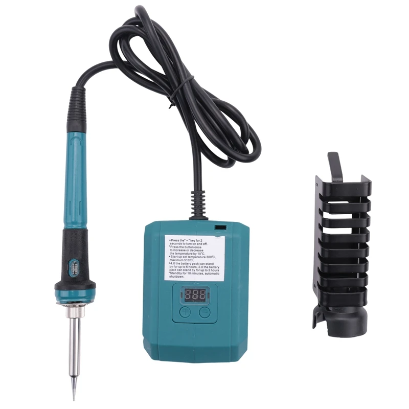 

60W 300-510℃ Adjustable Internal Heating 936M Digital Electric Soldering Iron Electric Soldering Iron Tool For Makita Battery