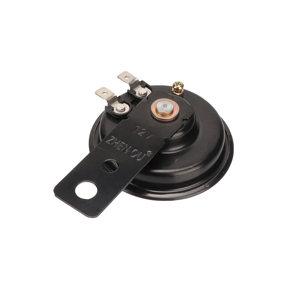Motorcycle electric horn 12V 24V 36V 48V 60V 1.5A 105db waterproof round horn speaker suitable for scootermopedelectric bicycle view 4