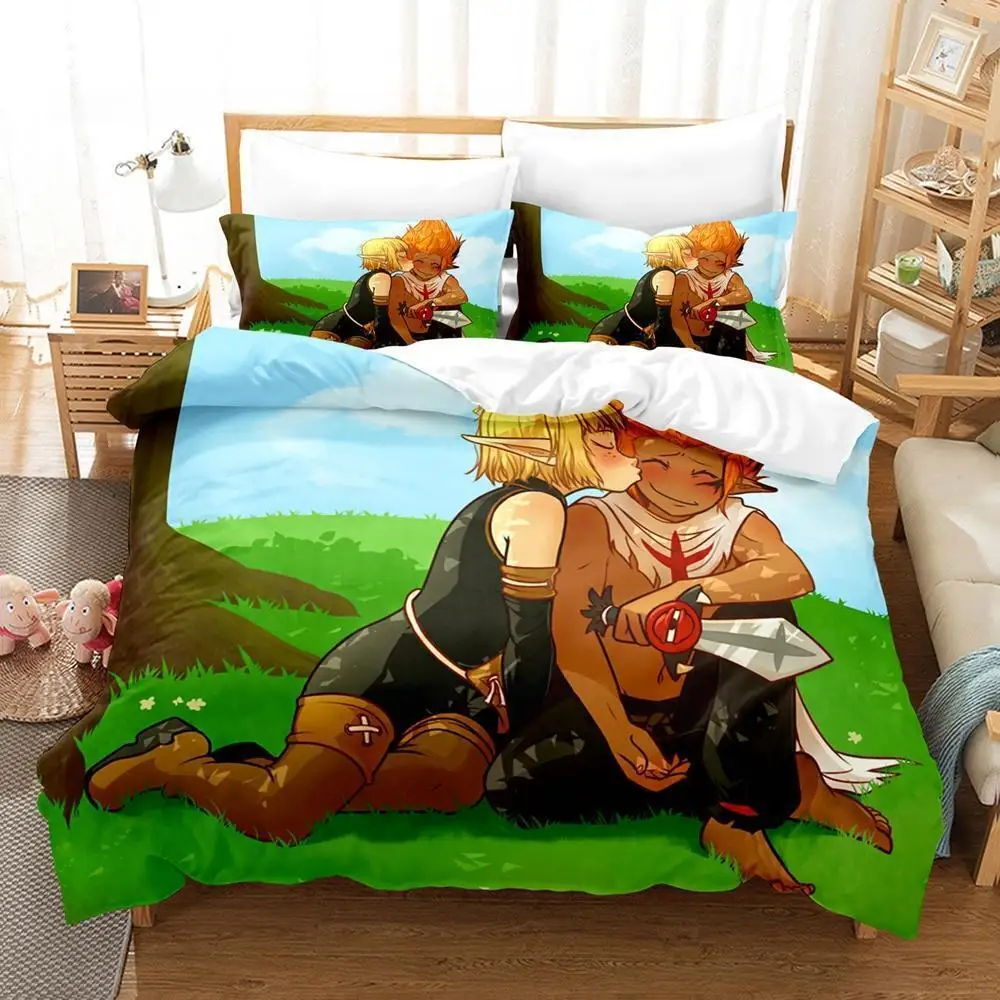 

New Wakfu Bedding Set Single Twin Full Queen King Size Bed Set Adult Kid Bedroom Duvet cover Sets Wakfu 3D Print bed sheet set