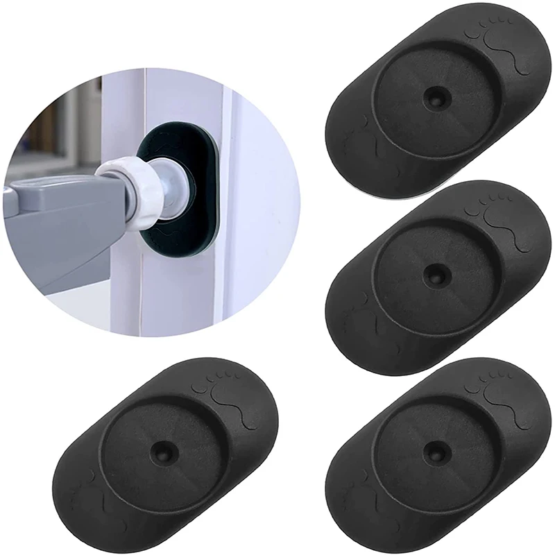 Baby Gate Wall Guard Protector 4pcs Stair Gate Extension Wall Saver Pads For Pressure Mounted Gate Door Babies & Pets Safety