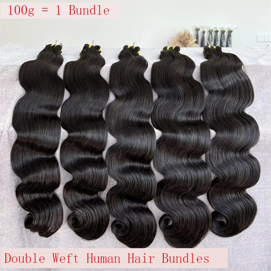 SWANEE 10-30 Inch 12A Hairs Body Wave Human Hair Bundles Remy 100% Unprocessed Raw for Black Women Hairs Extension Wholesale