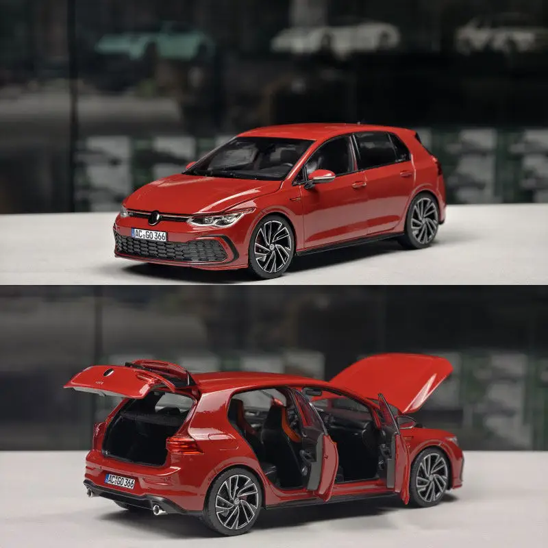 

Diecast NOREV 1:18 Scale 8th Generation GTI VW GOLF 2020 Red Alloy Car Model