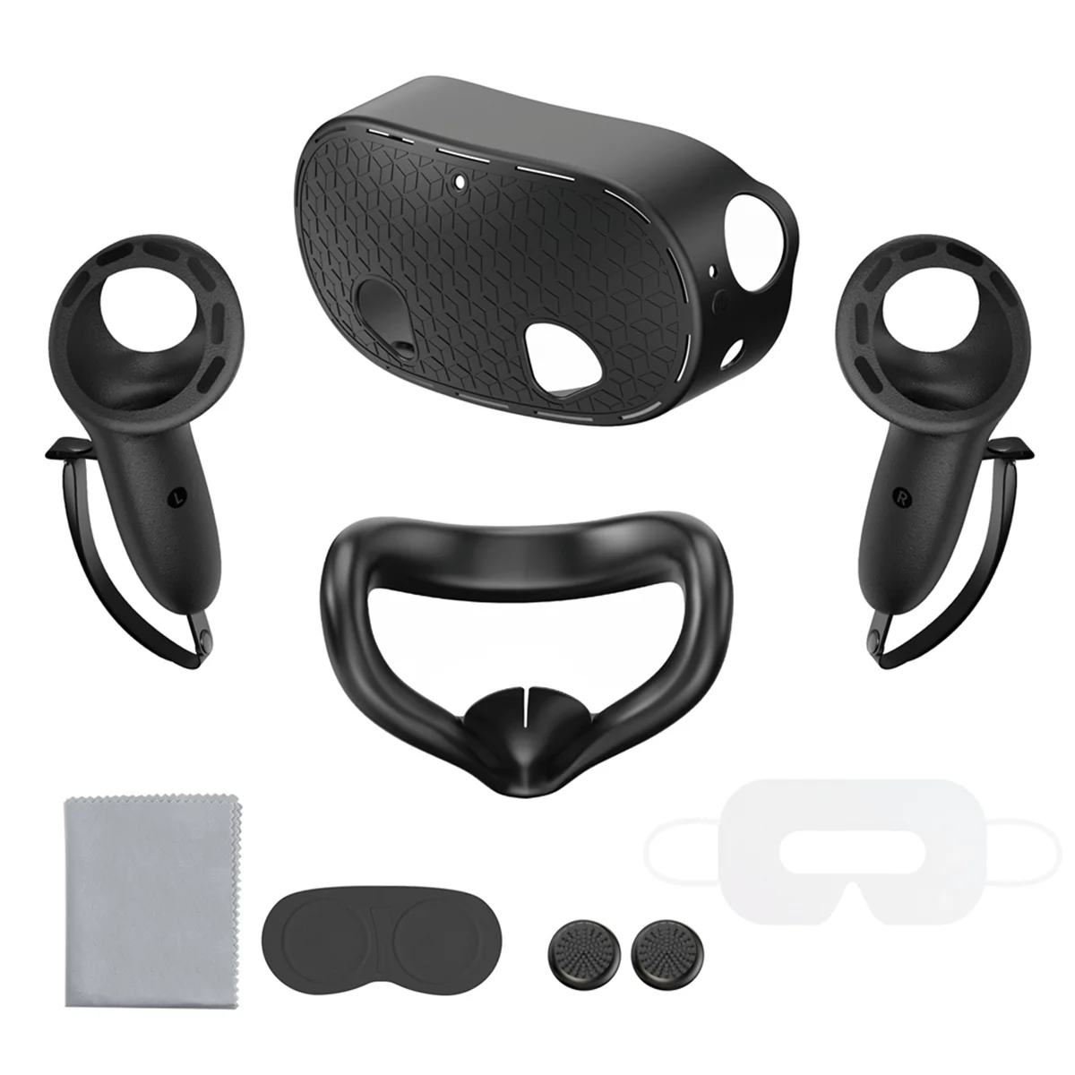 

BABQ! Silicone Cover Set for 3S Accessories,VR Silicone Face Cover,Touch Controller Grip Case,Camera Lens Protector