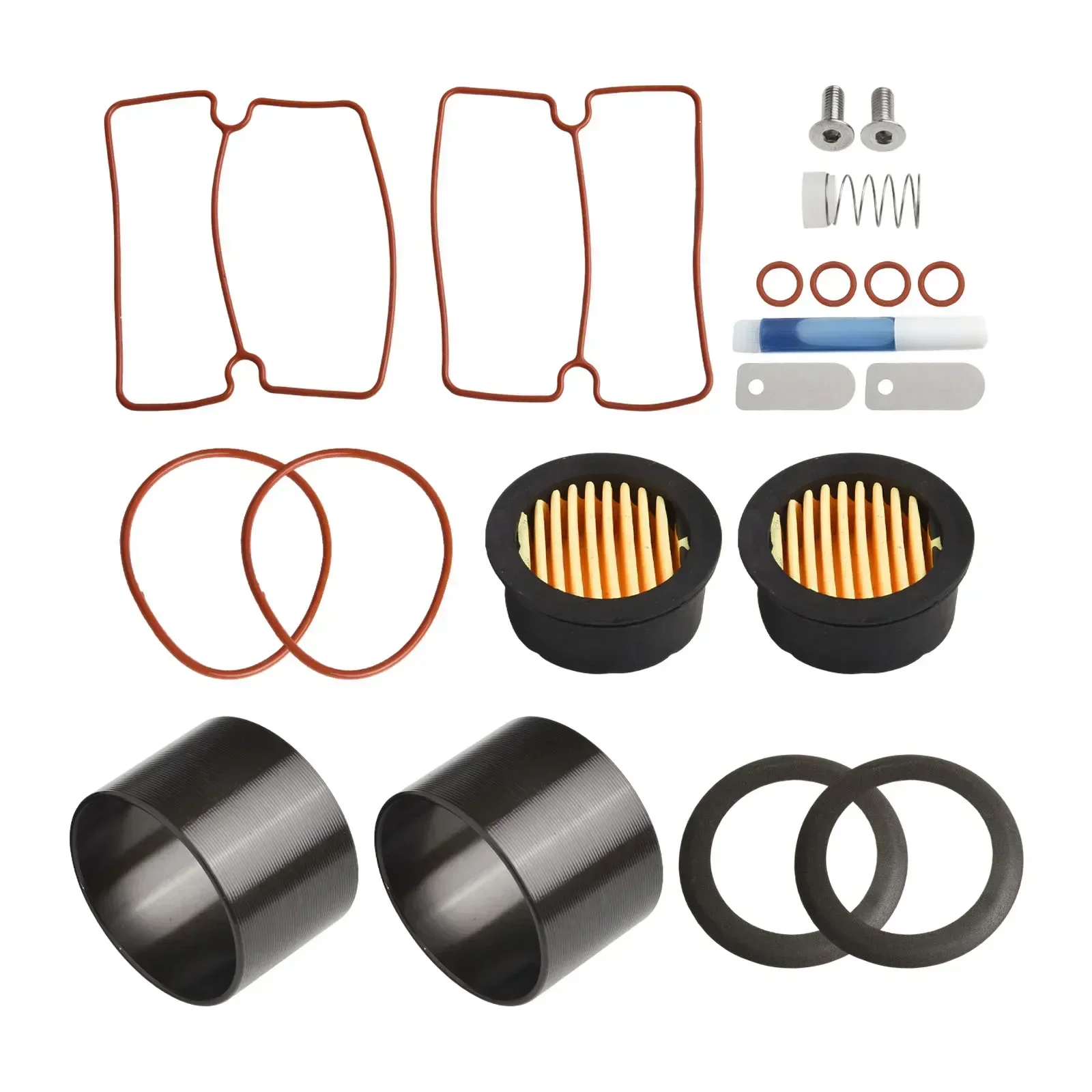 

Repair Kit For Compressor Accessory Air Compressor Repair Kit Black Oil-Free Air Compressor Includes Anaerobic Glue