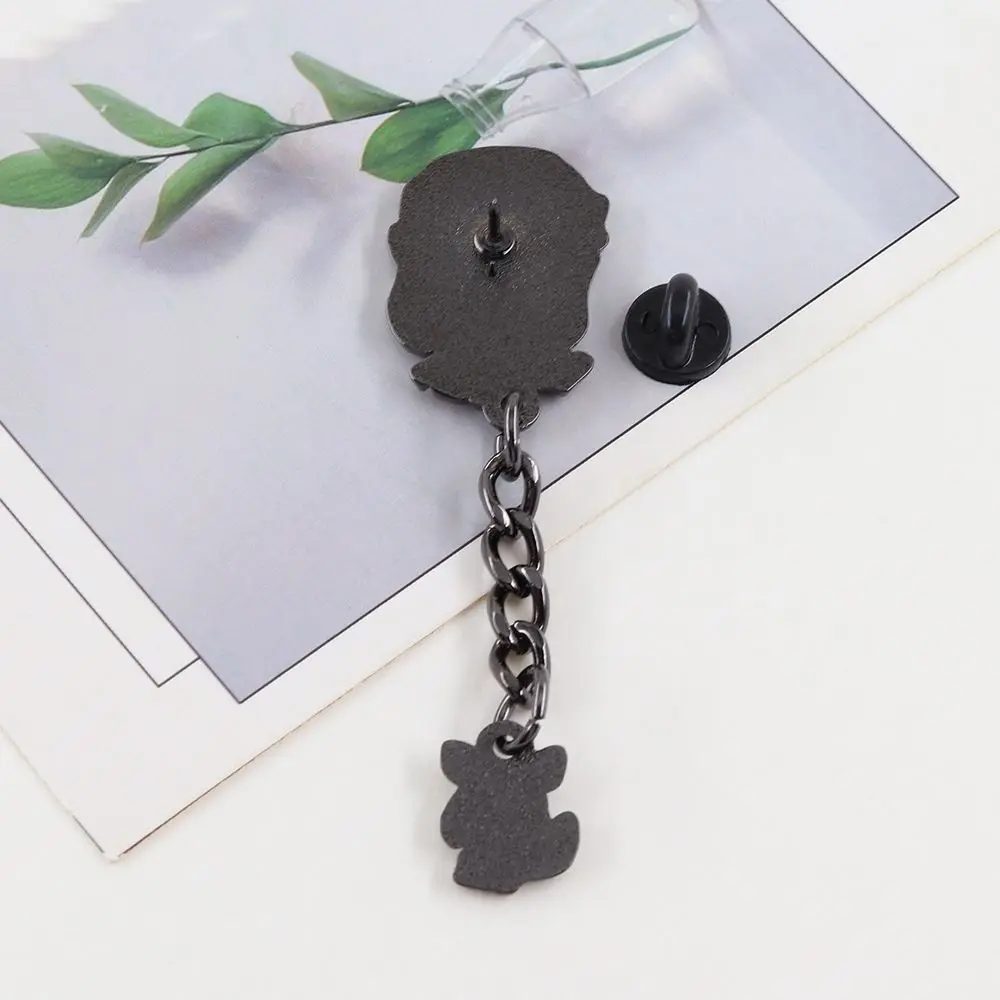 Demon Slayer Anime Time Transparent Ichiro Brooch Manga Badge Doll Clothes Bag Decoration Cartoon Gift Pin Periphery view 2