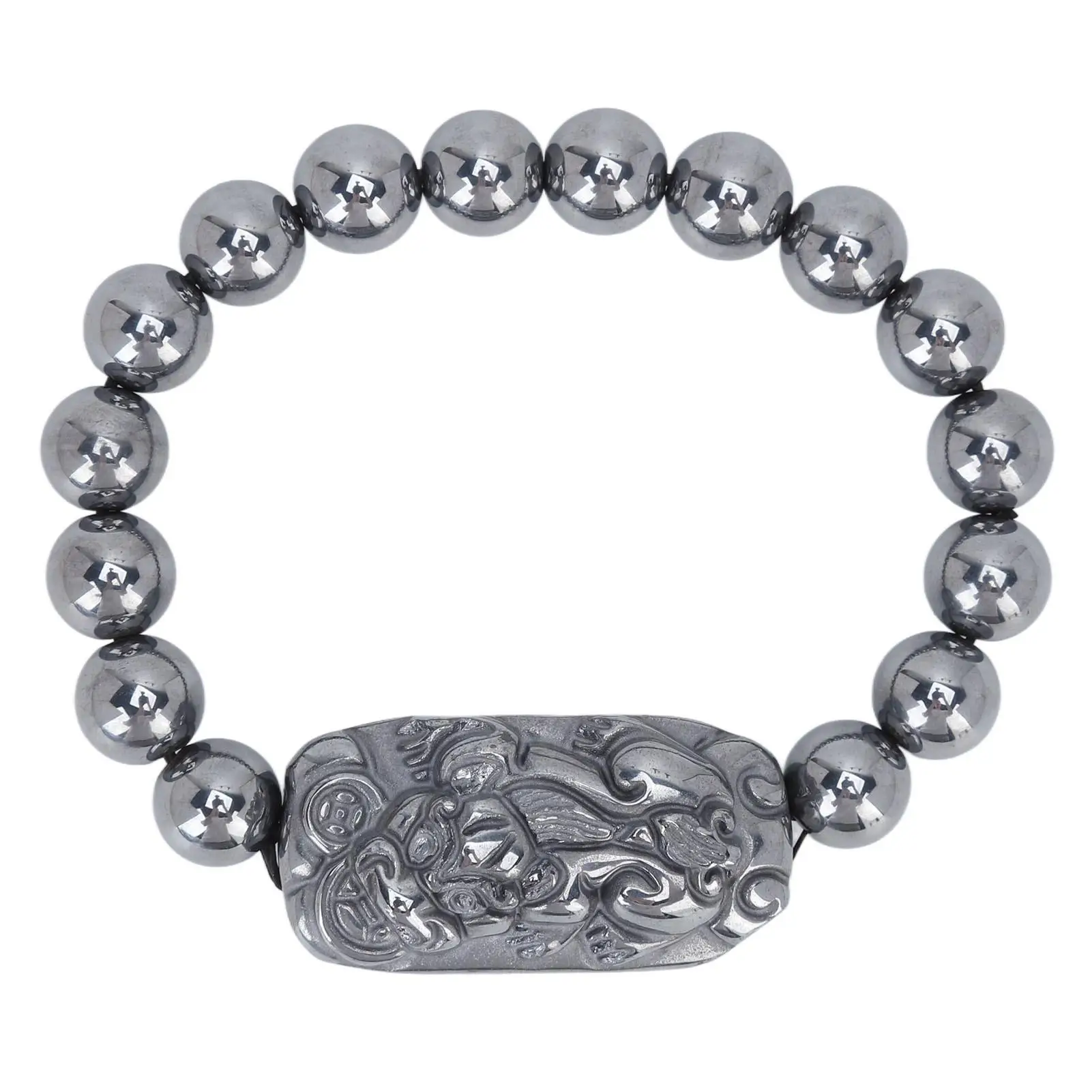 

Natural Terahertz Beaded Bracelet for women Enhancing Physical Fitness with Great Thermal Conductivity for wrist Wear