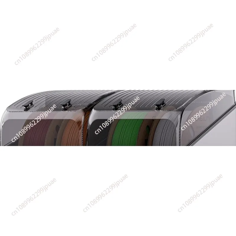Best - Filament Dryer, 4 Spools 3D Printer Filament Dryer Box with 360° Hot-Air Circulation,