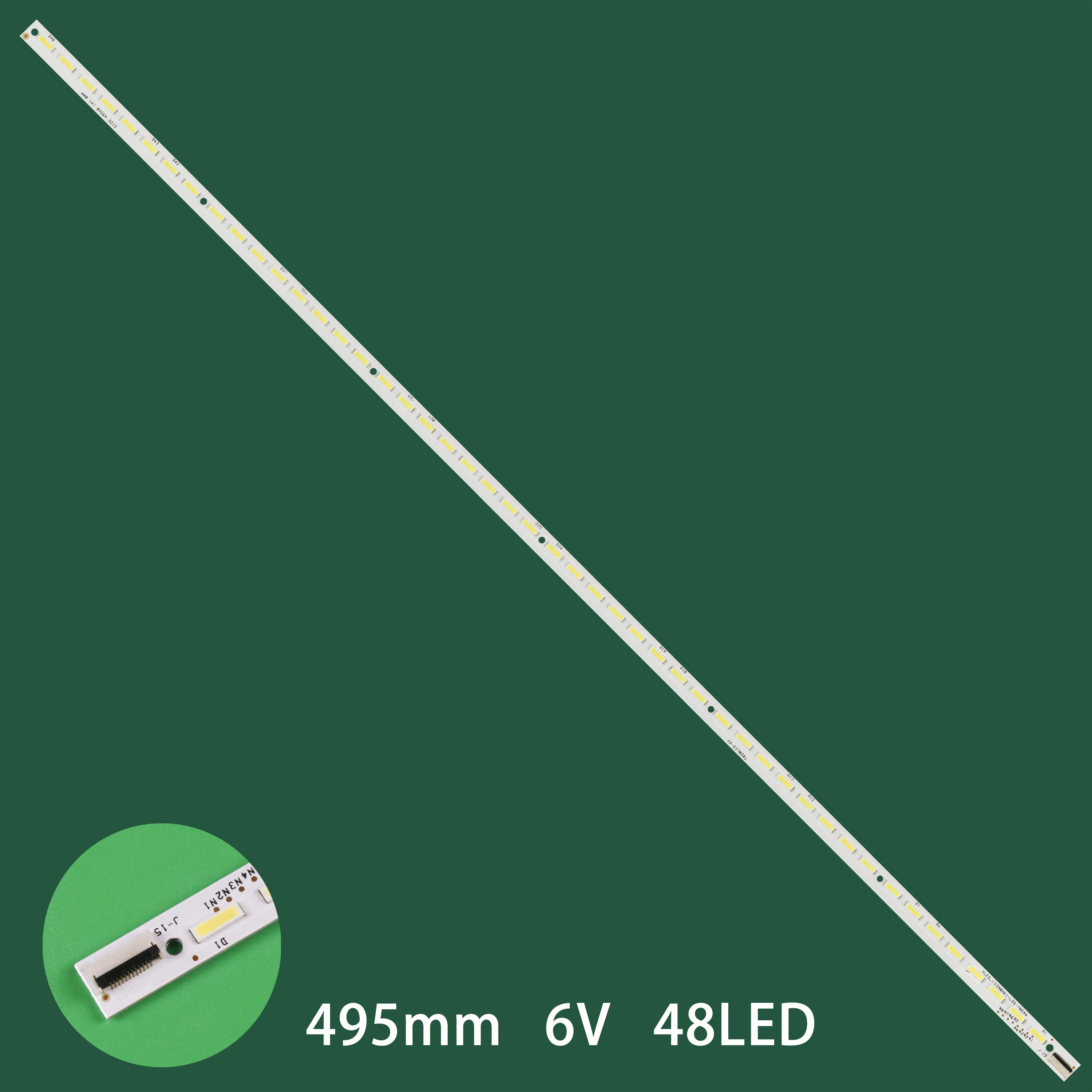 Strip LED untuk braavis EH3920BF DNS S39DB1 39PF5025 PH39E53SG PH39E53 LC-39LE350 LED39H310 V390HK1-LS5-TREM4 39E780U