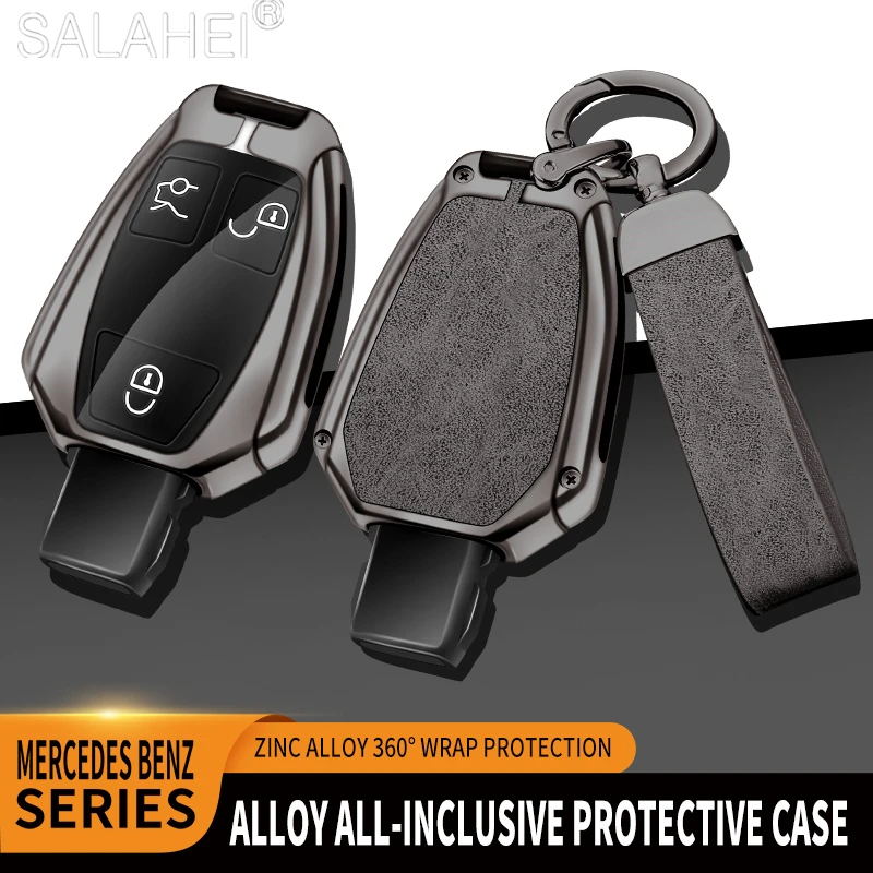 Car Key Case Cover Keychain Protector Shell For Mercedes Benz A B C E Class GLS GLA GLK GLC CLS CLA AMG W204 W205 W212 W463 W176