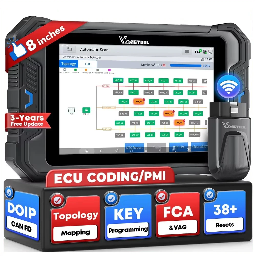 

OBD-сканер, диагностические инструменты VVD80BT Cat для диагностического инструмента bmw, сканер ObdII, двигатель, автомобильный компьютер, диагностическая машина для всех автомобилей