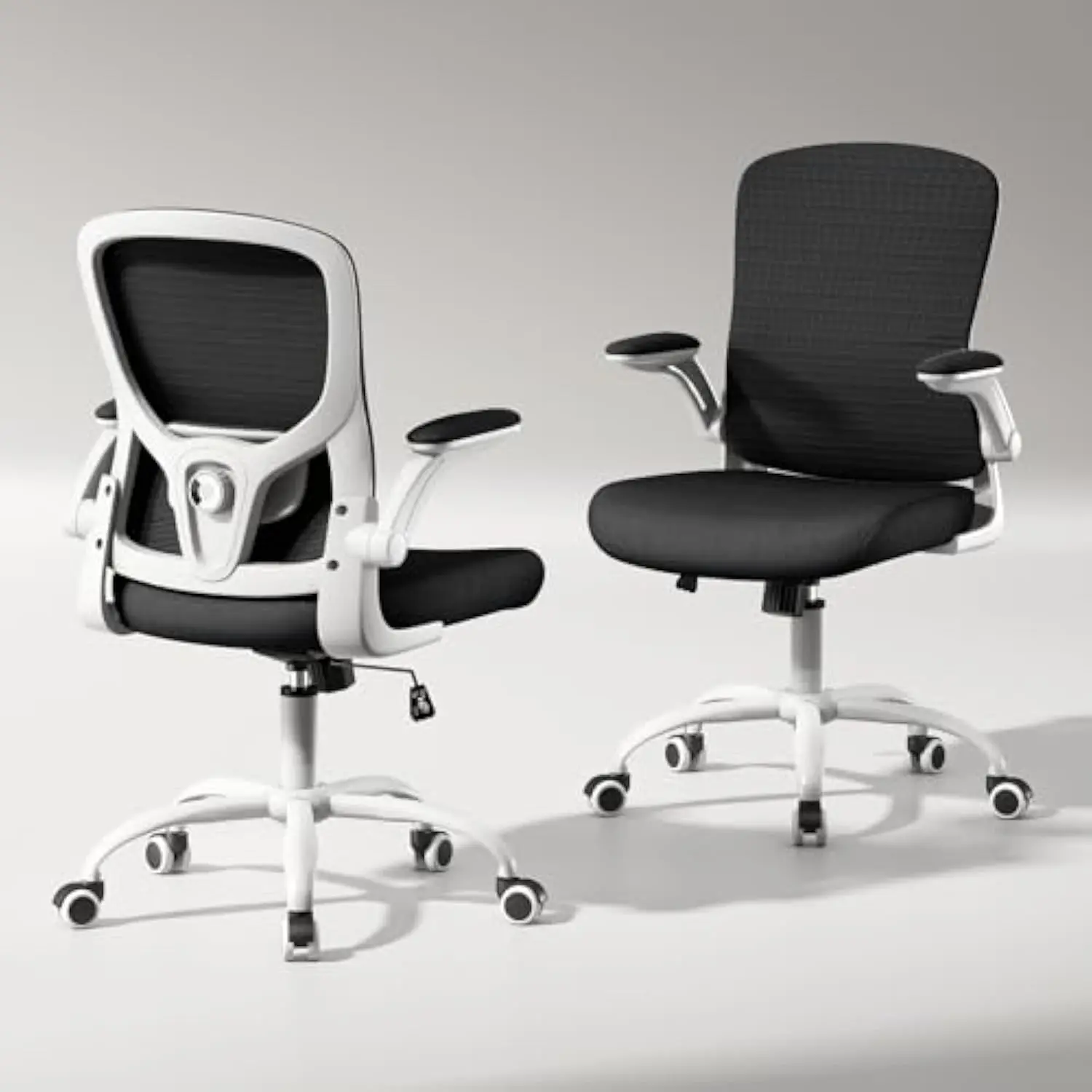 

Ergonomic Mesh Office Chair Classroom Chair High Back Desk Chair Swivel Computer Task Chair with Adjustable Flip-Up 2D Armrests