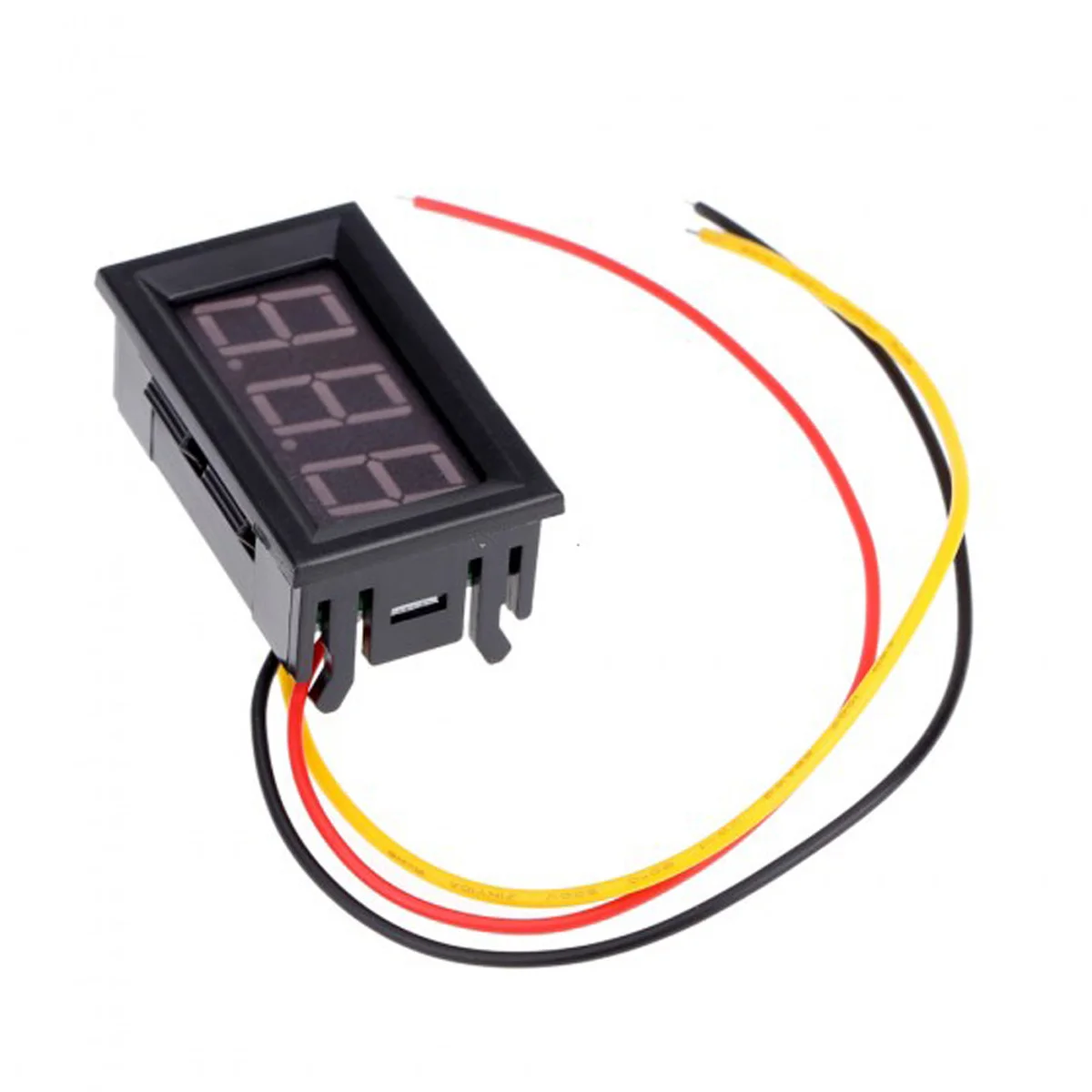 

0-99.9V Dc Voltmeter Lcd Digital Display Three Wire Low Voltage Detection For Monitoring Use