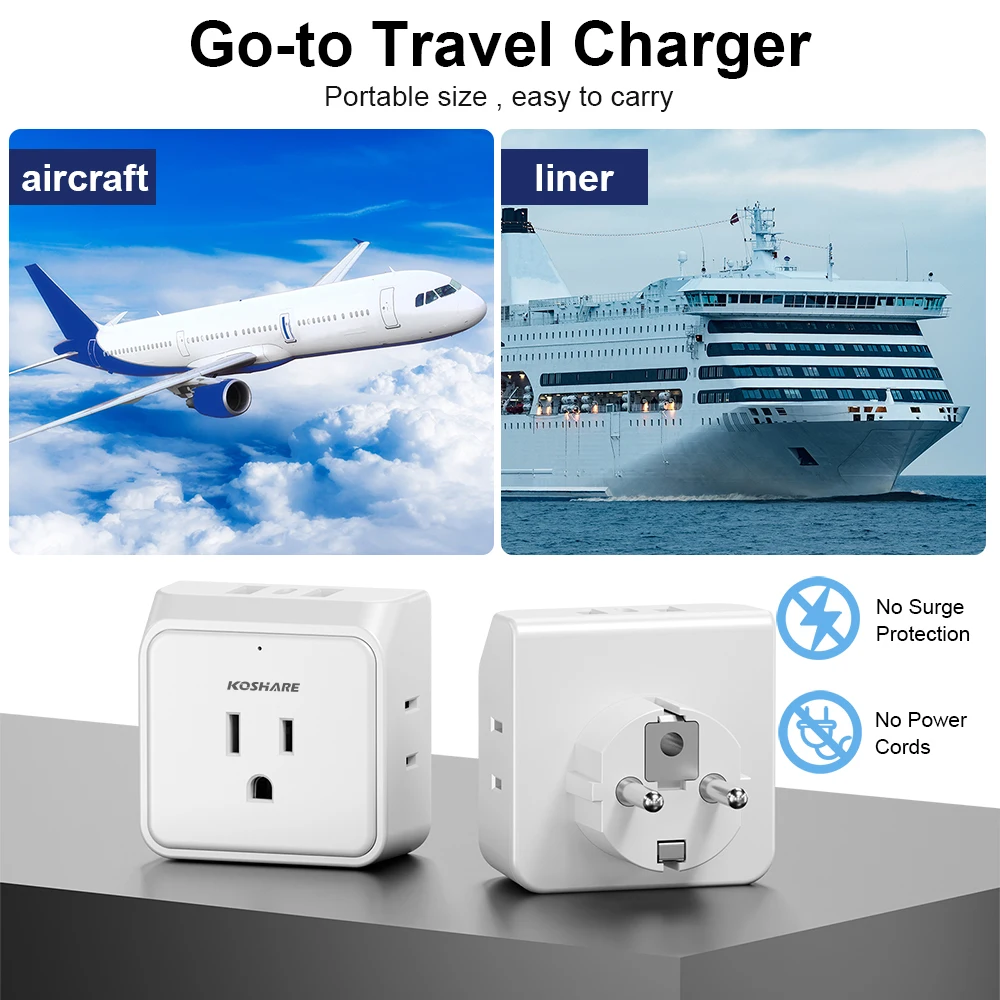 Universal Travel Power Adapter 2