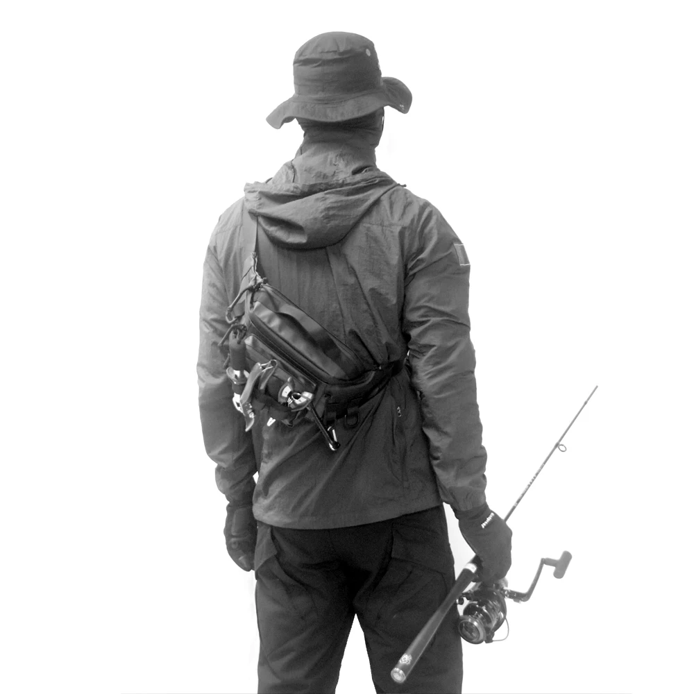 

Tactical Waist Luya Bag Outdoor Sports Waist Bag Women'S & Men'S Multi-Function Waterproof Travel Micro-Object Cycling Backpack