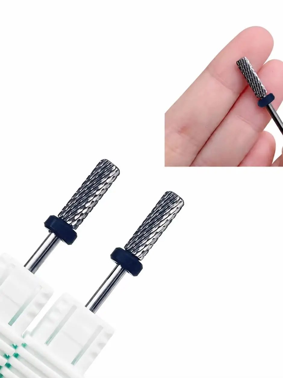 Kleiner Hartmetall-Nagelbohrer für schnelle Gelentfernung, professionelles Werkzeug für Nageltechniker – Detail 1