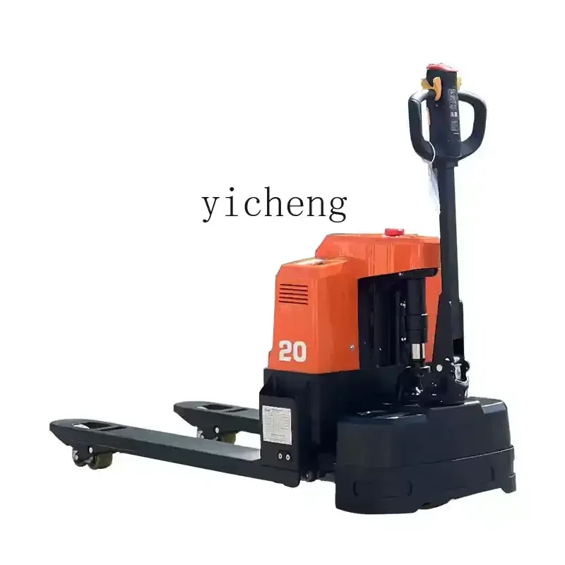 XL all-electric forklift 2 tons 3 tons station drive small lifting stacking truck machine