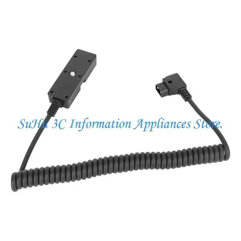  V Mount Battery Dtap To Type C Power Cable 3 Outputs For Camera Monitor Light